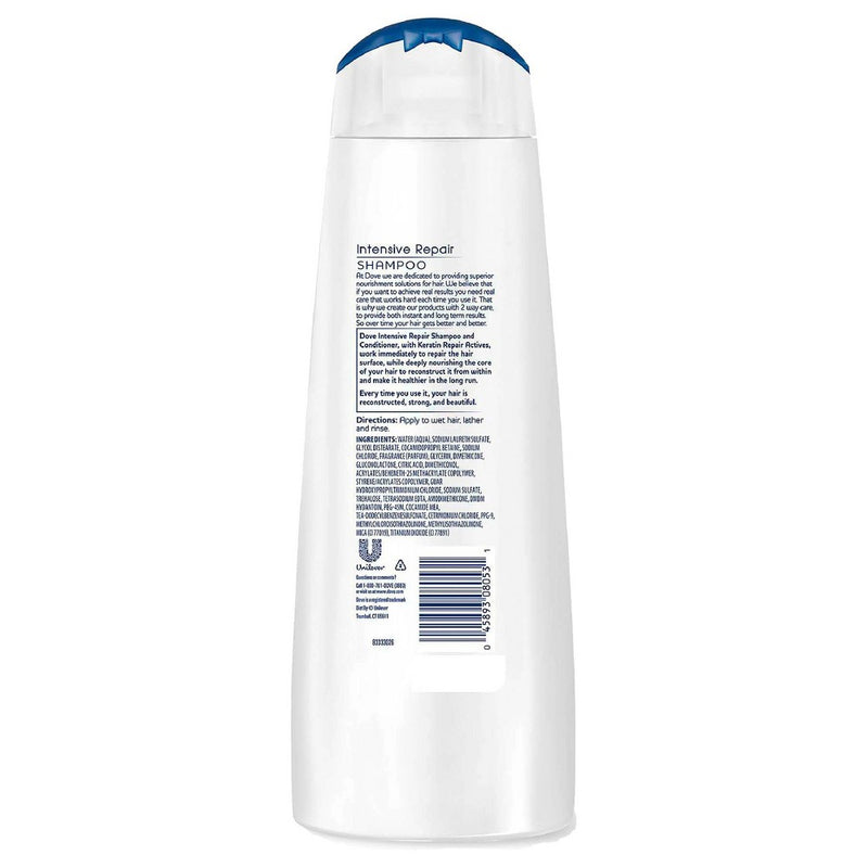 Dove Nutritive Solutions Strengthening Shampoo for Damaged Hair Intensive Repair - 12 fl oz