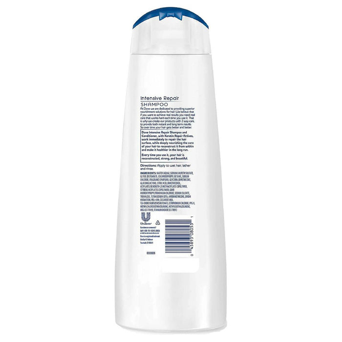 Dove Nutritive Solutions Strengthening Shampoo for Damaged Hair Intensive Repair - 12 fl oz