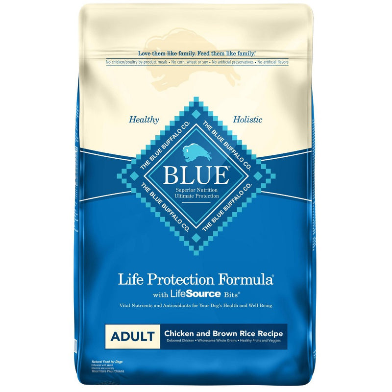 Blue Buffalo Life Protection Chicken & Brown Rice Recipe Adult Dry Dog Food - 15lbs (LOCAL PICKUP ONLY)