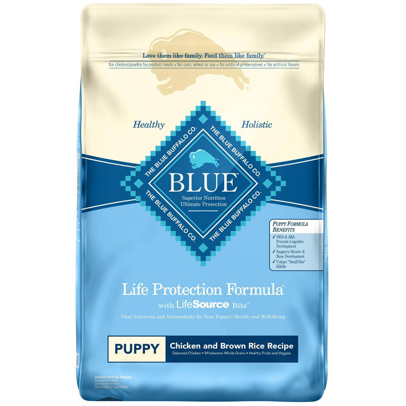 Blue Buffalo Life Protection Chicken & Brown Rice Recipe Puppy Dry Dog Food - 15lbs (LOCAL PICKUP ONLY)