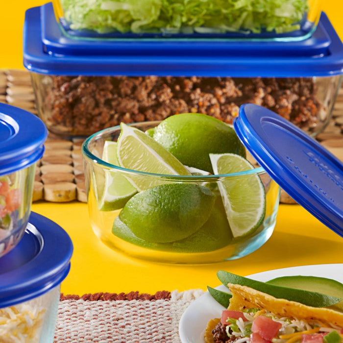 Pyrex 10pc Glass Storage Set