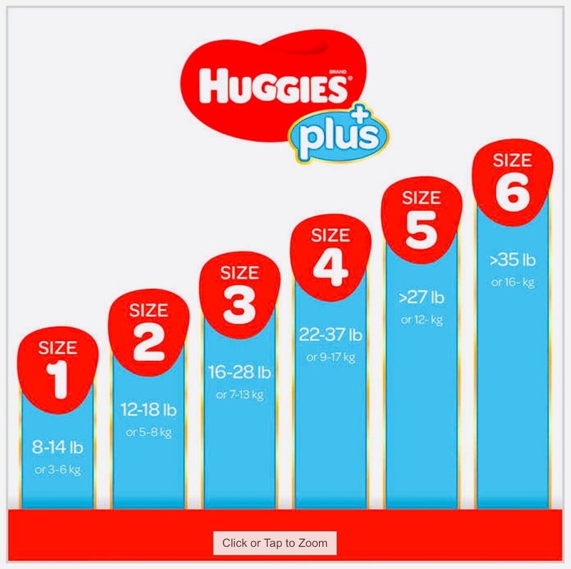 Huggies Little Snugglers Plus Diapers Size 1, up to 14lbs, 192 Ct. FREE SHIPPING