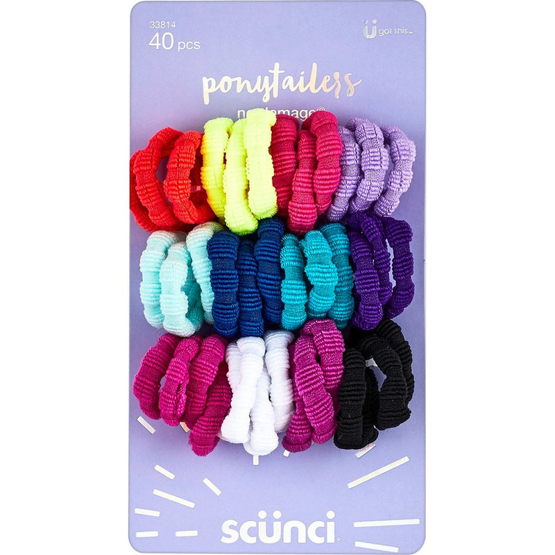 scunci Ponytailers - 40pk