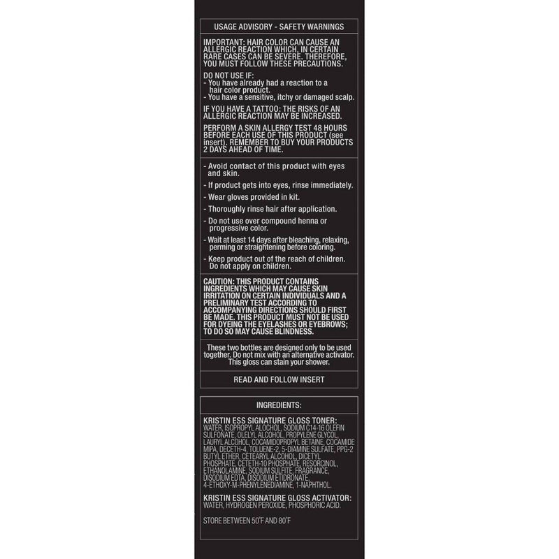 Kristin Ess Signature Hair Gloss - Black Iris