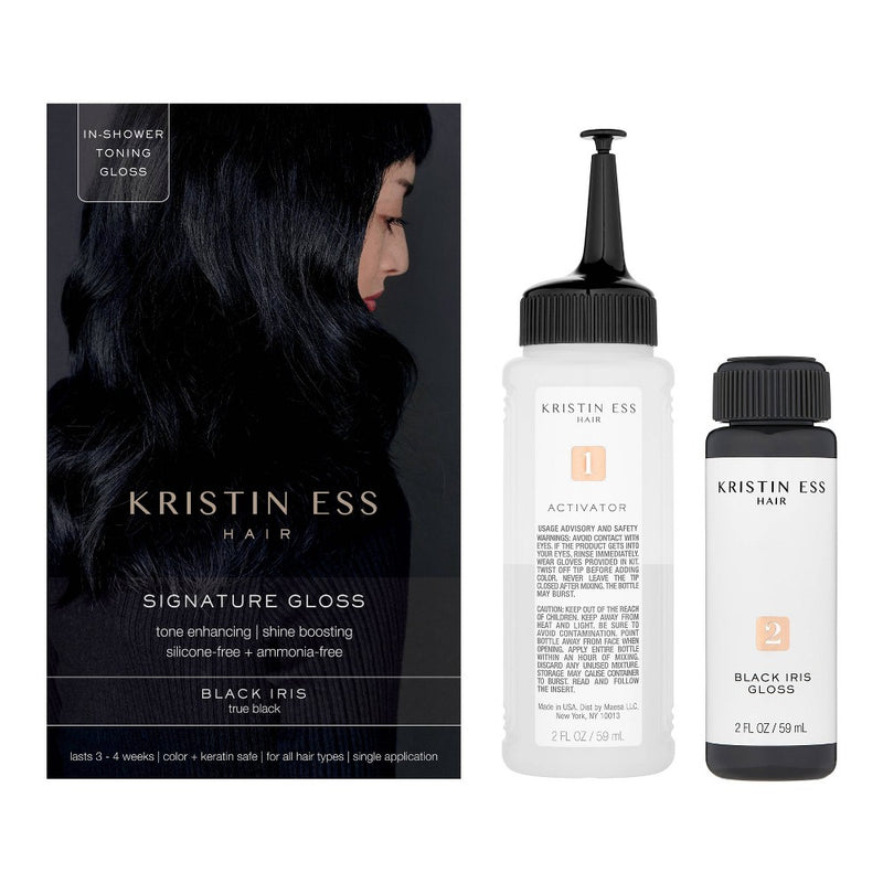 Kristin Ess Signature Hair Gloss - Black Iris