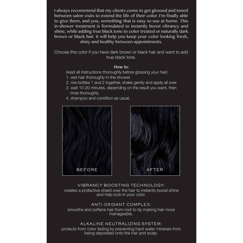 Kristin Ess Signature Hair Gloss - Black Iris