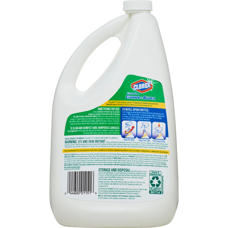 Clorox Clean-Up All Purpose Cleaner with Bleach Refill Bottle Original 64 oz