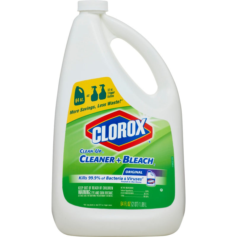 Clorox Clean-Up All Purpose Cleaner with Bleach Refill Bottle Original 64 oz
