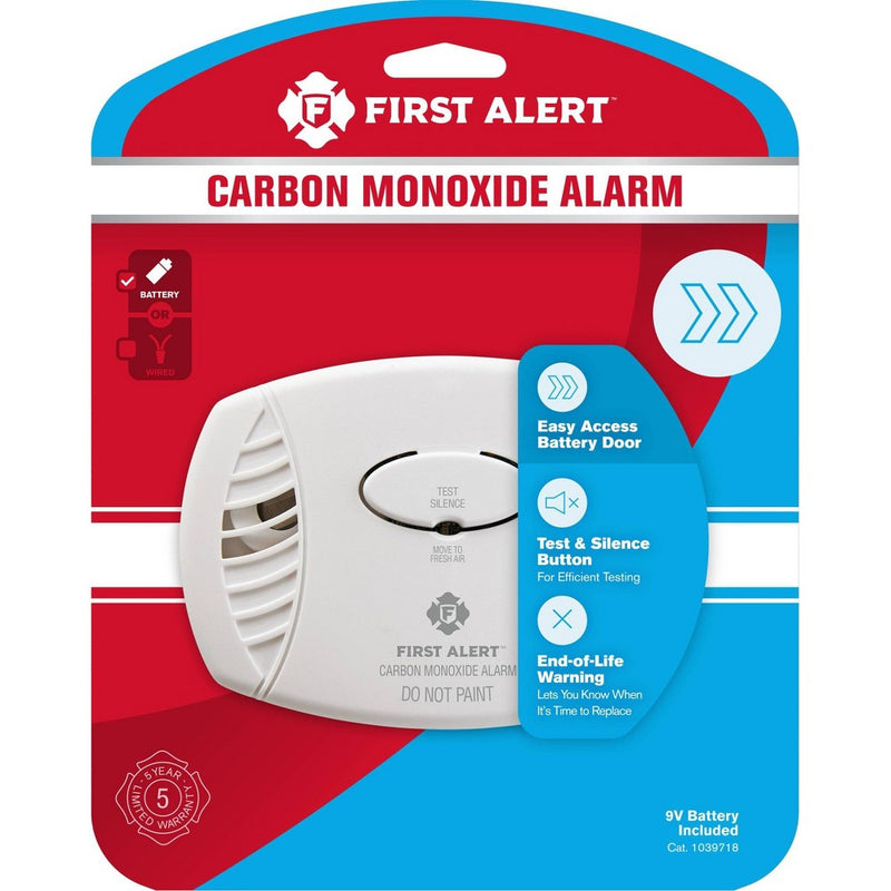 First Alert 2pk CO400CN2 Battery Powered Carbon Monoxide Detector