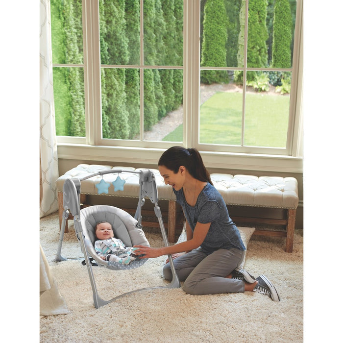 Graco Slim Spaces Compact Baby Swing - Humphry (LOCAL PICKUP ONLY)
