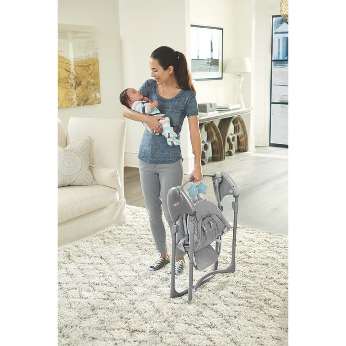 Graco Slim Spaces Compact Baby Swing - Humphry (LOCAL PICKUP ONLY)