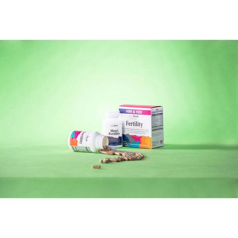 Pink Stork His & Hers Fertility Capsules - 120ct