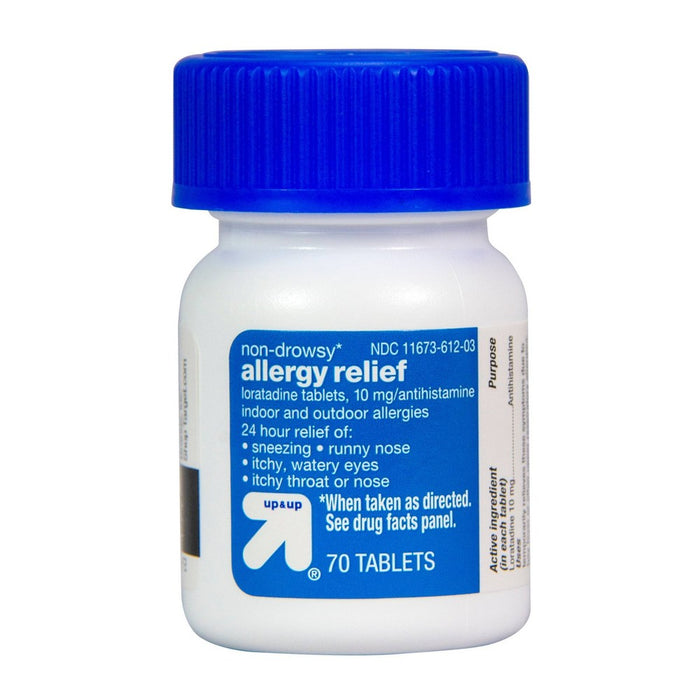Loratadine Antihistamine 10mg Non Drowsy Allergy Relief Tablets - 70ct - up & up