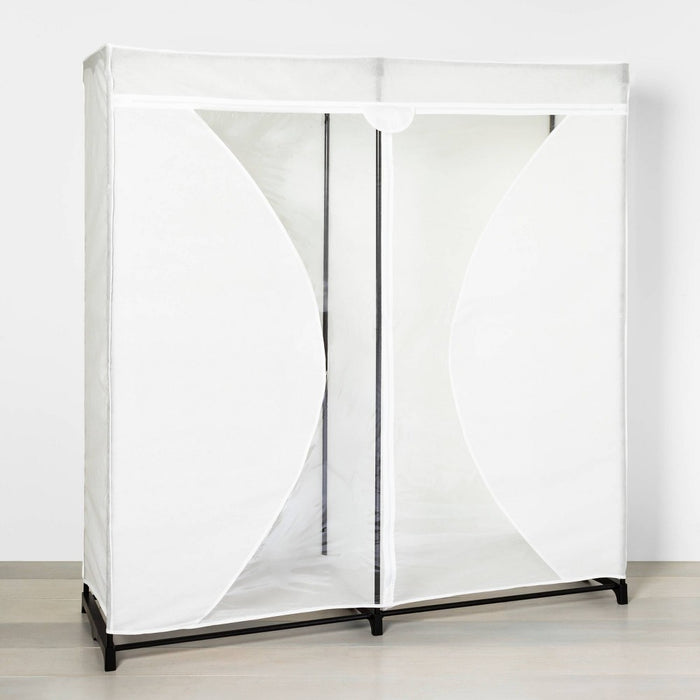 60" Wide White Storage Closet - Room Essentials (LOCAL PICKUP ONLY)