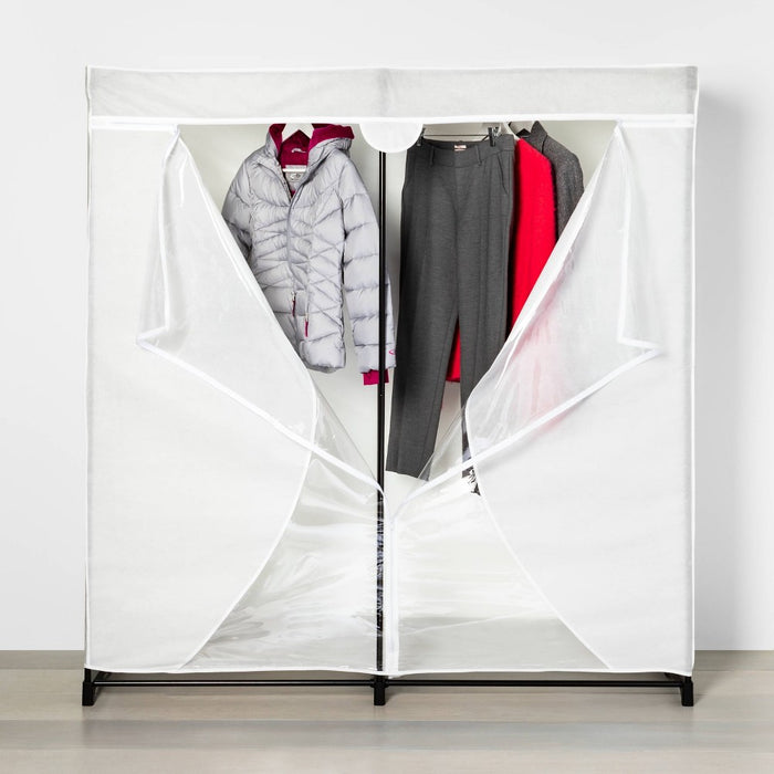 60" Wide White Storage Closet - Room Essentials (LOCAL PICKUP ONLY)