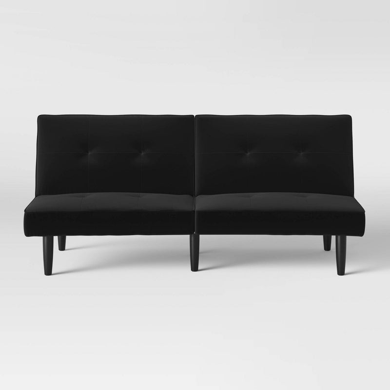 Futon Sofa Black - Room Essentials (LOCAL PICKUP ONLY)