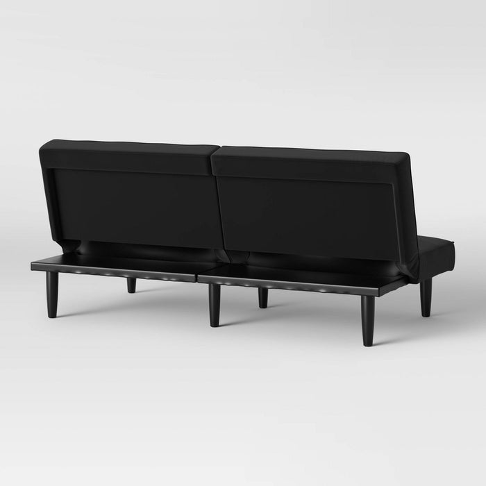 Futon Sofa Black - Room Essentials (LOCAL PICKUP ONLY)