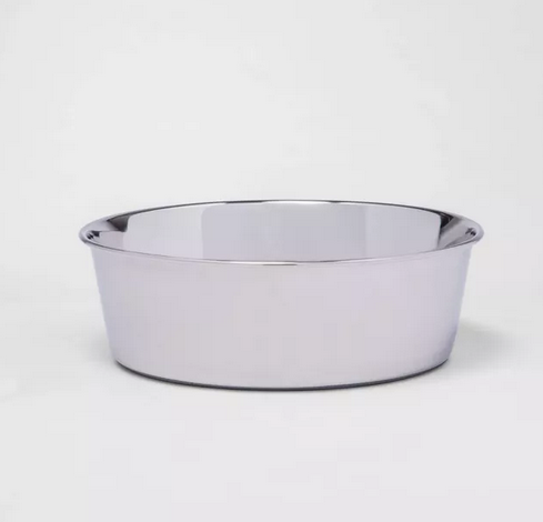 2 pk Boots & Barkley XXL Non-Skid Stainless Steel Dog Bowl 12 cups Capacity NEW
