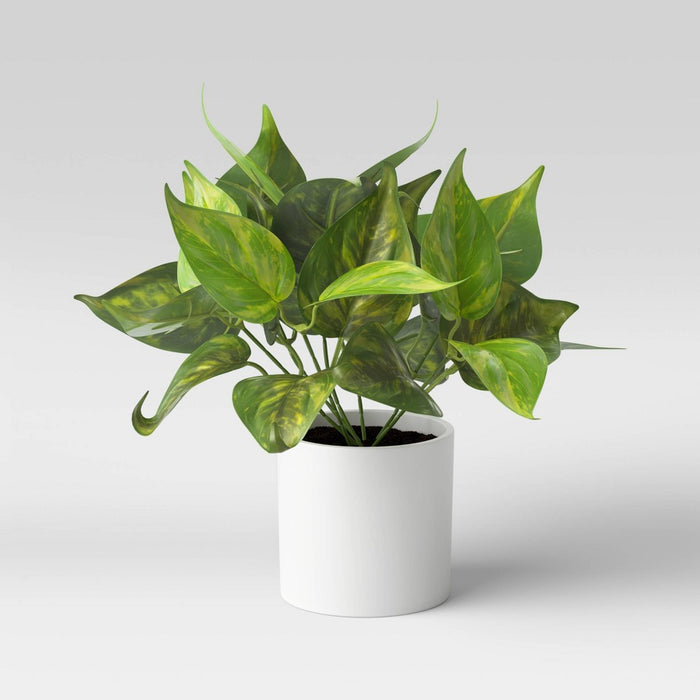 10" x 9" Artificial Leaf Arrangement - Threshold