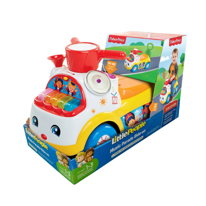 Fisher-Price Little People Music Parade Ride-On - Yellow