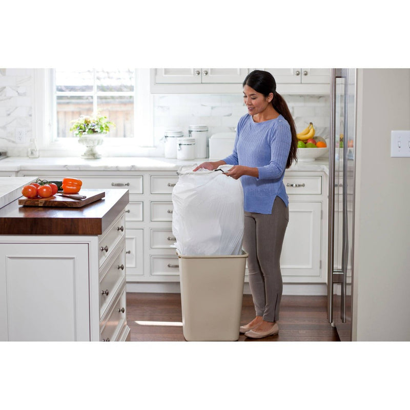 Glad Tall Kitchen Drawstring Trash Bags OdorShield 13 Gallon - Gain Original with Febreze Freshness - 100ct