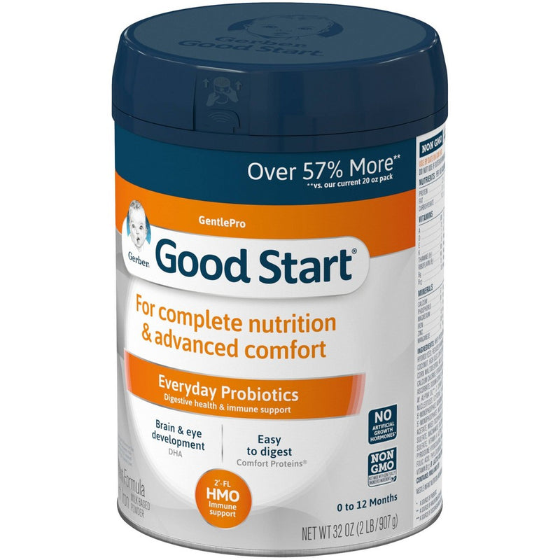 Gerber Good Start GentlePro Infant Formula Powder with Probiotics & HMO - 32oz