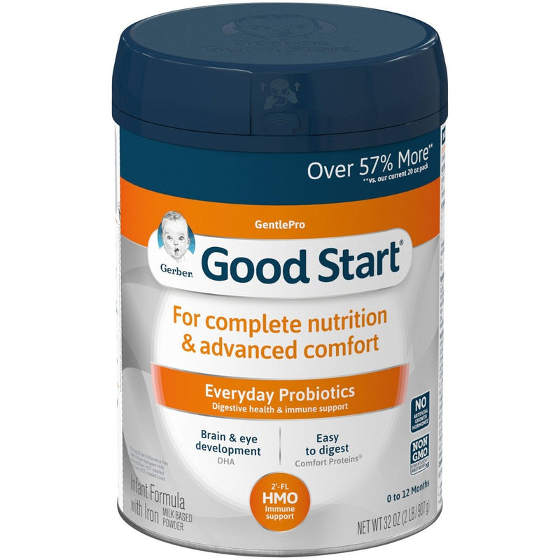 Gerber Good Start GentlePro Infant Formula Powder with Probiotics & HMO - 32oz