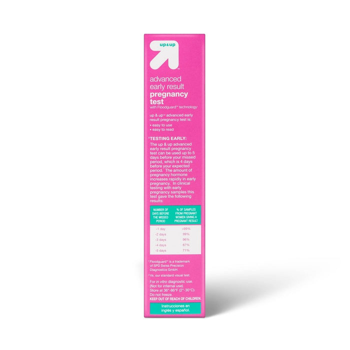 Advanced Early Result Pregnancy Test - 2ct - up & up