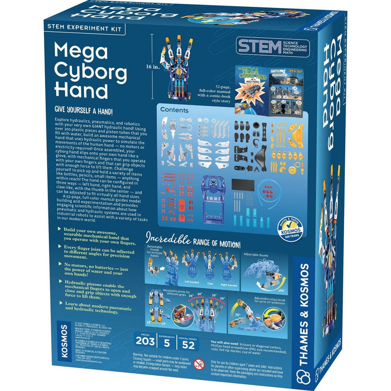 Thames & Kosmos Mega Cyborg Hand STEM Experiment Kit
