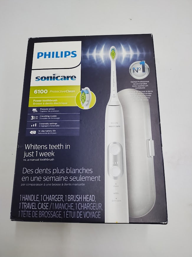 Philips Sonicare ProtectiveClean 6100 Whitening Electric Toothbrush *NEW, SEALED*