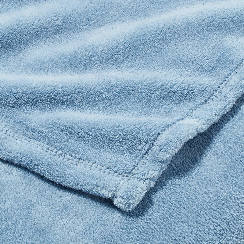 Twin Plush Blanket Blue - Pillowfort