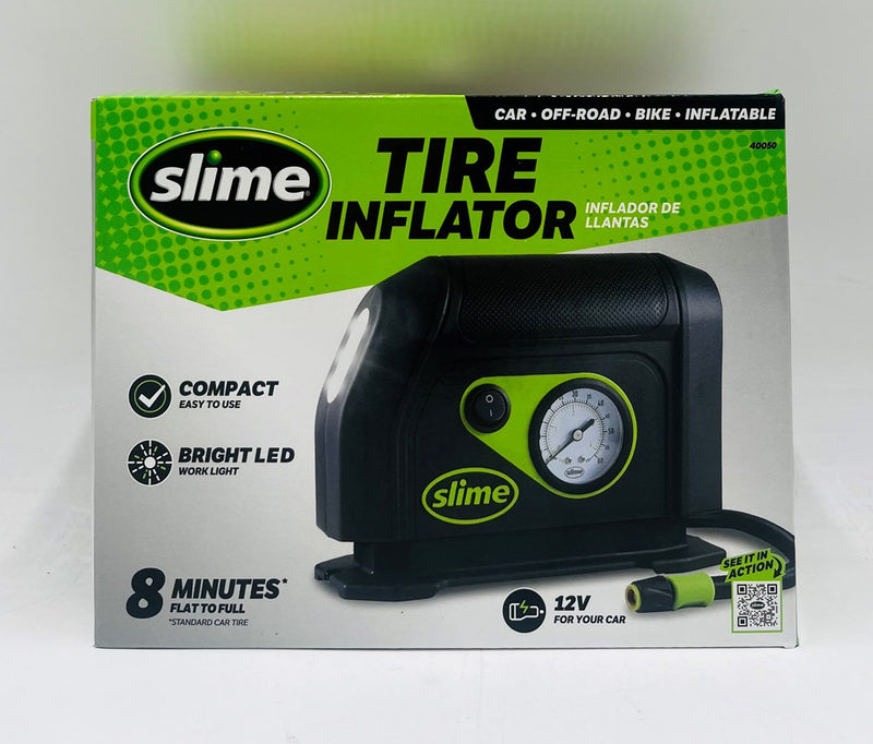Slime 12V 40050 Tire Inflator with LED Light