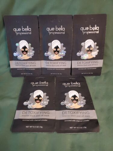 Que Bella Professional Detoxifying Black Peel Off Face Mask -