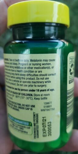 Spring Valley - Melatonin 1 mg, 120 Tablets