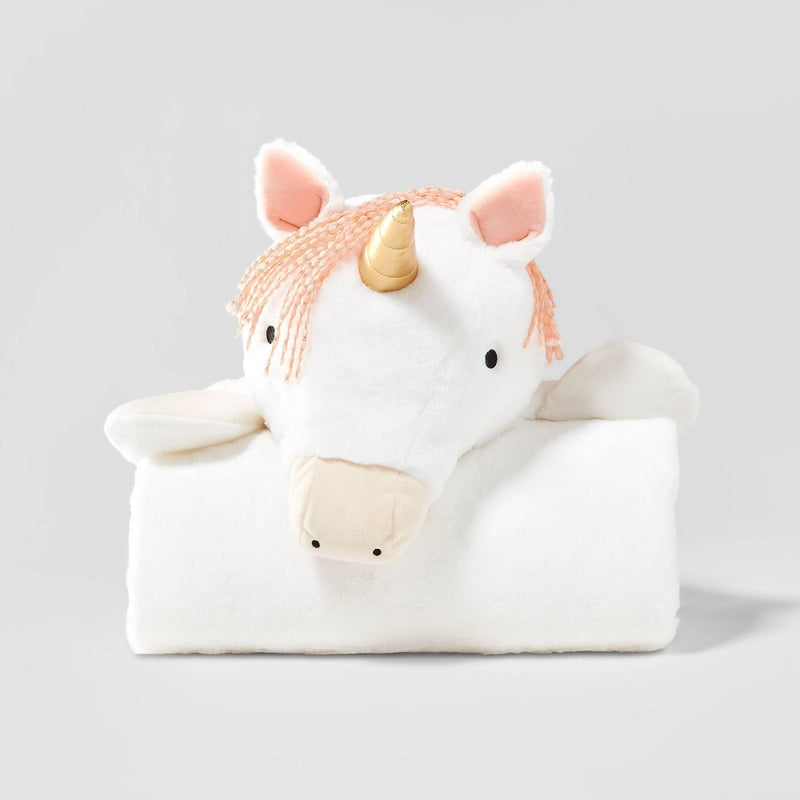 Unicorn Hooded Blanket - Pillowfort