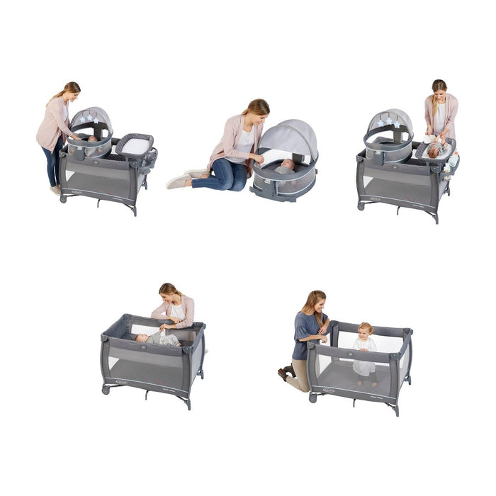 Graco Pack 'n Play Travel Dome Deluxe Playard - Allister (LOCAL PICKUP ONLY)