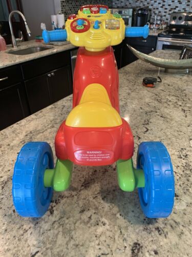 VTech 2 In 1 Learn & Zoom Motor Bike,Red (LOCAL PICKUP ONLY)