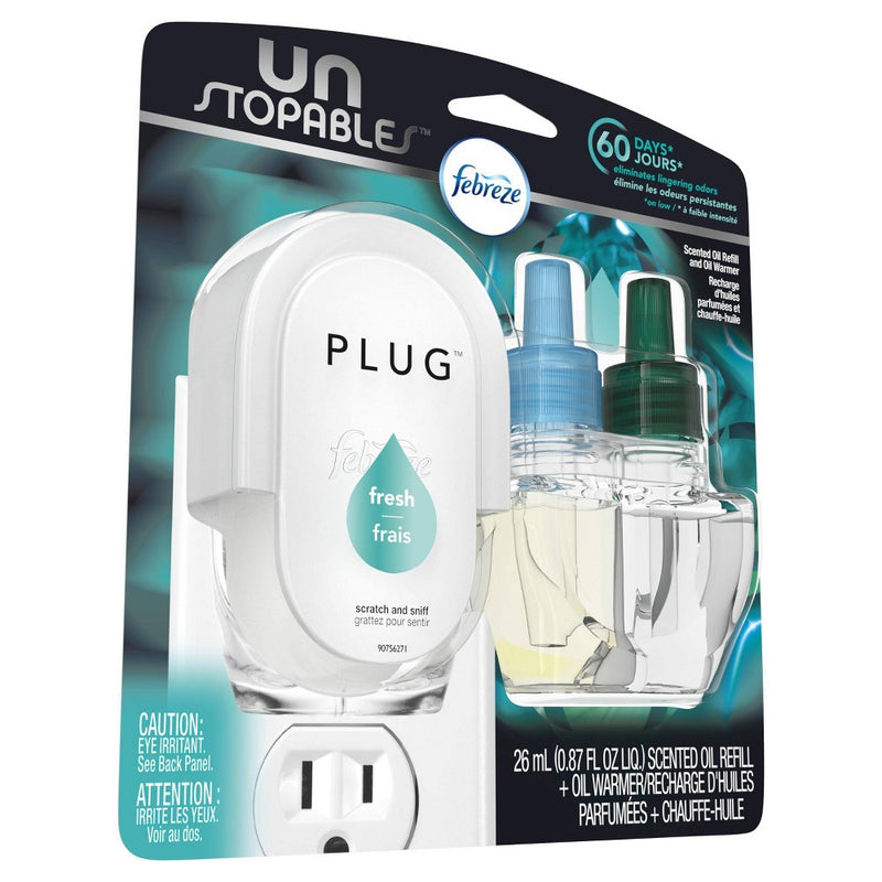 Unstopables Plug Fresh Starter Kit with Fade Defy Technology