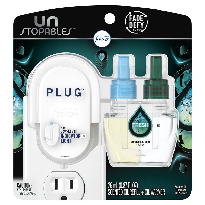 Unstopables Plug Fresh Starter Kit with Fade Defy Technology