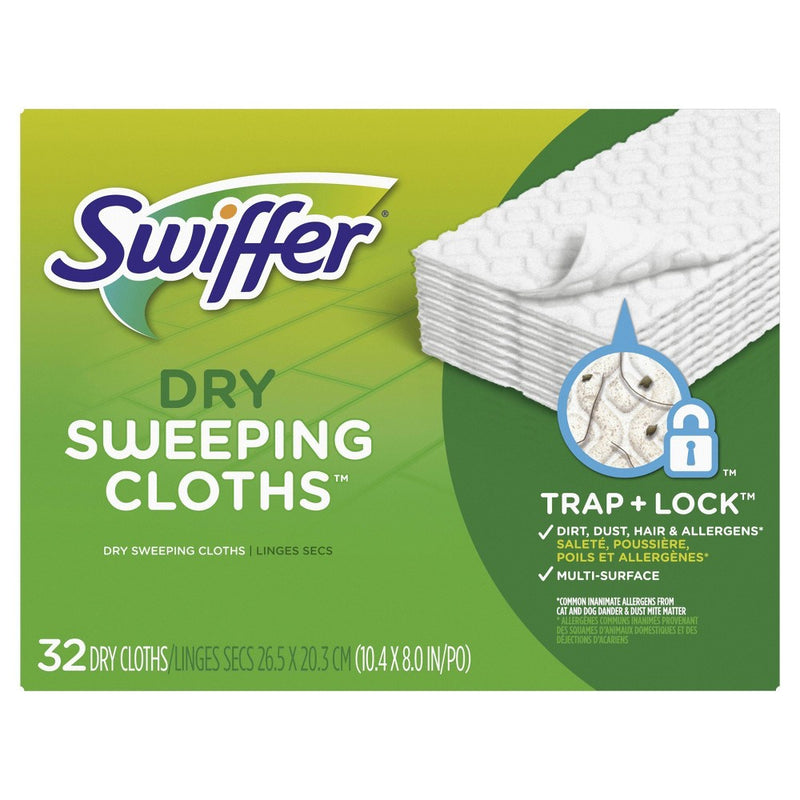 Swiffer Sweeper Dry Sweeping Pad Multi Surface Refills - Unscented - 32ct