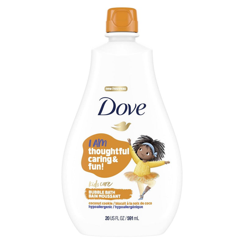 Dove Kids Care Hypoallergenic Bubble Bath Coconut Cookie - 20 fl oz