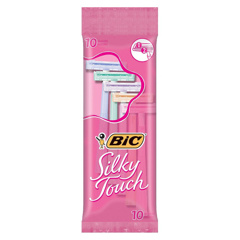 BIC Silky Touch Twin Blade Razor for Women - 10ct