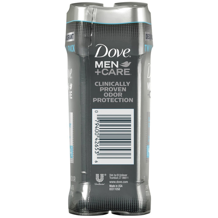 Dove Men+Care Clean Comfort 48-Hour Deodorant Stick - 3oz