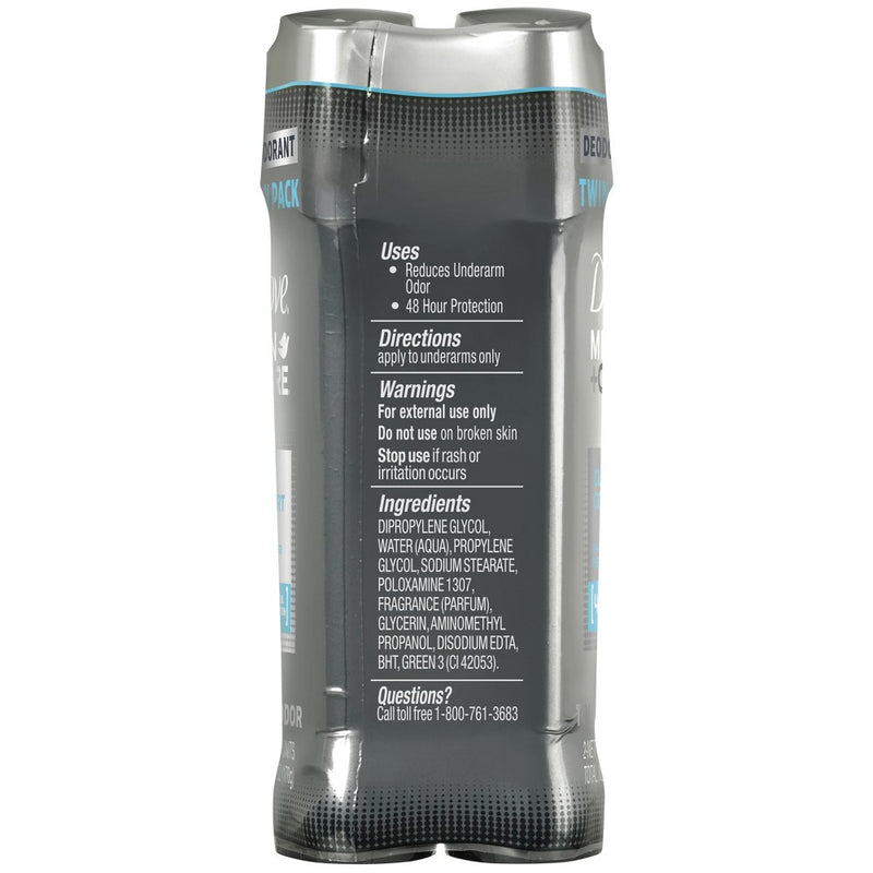 Dove Men+Care Clean Comfort 48-Hour Deodorant Stick - 3oz