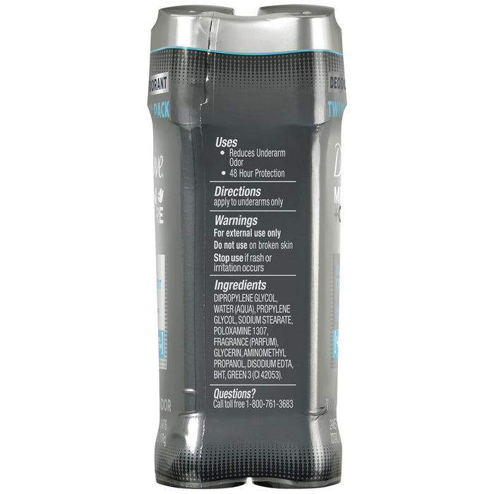 Dove Men+Care Clean Comfort 48-Hour Deodorant Stick - 3oz