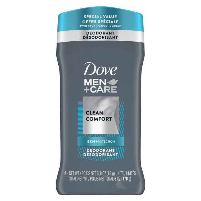 Dove Men+Care Clean Comfort 48-Hour Deodorant Stick - 3oz