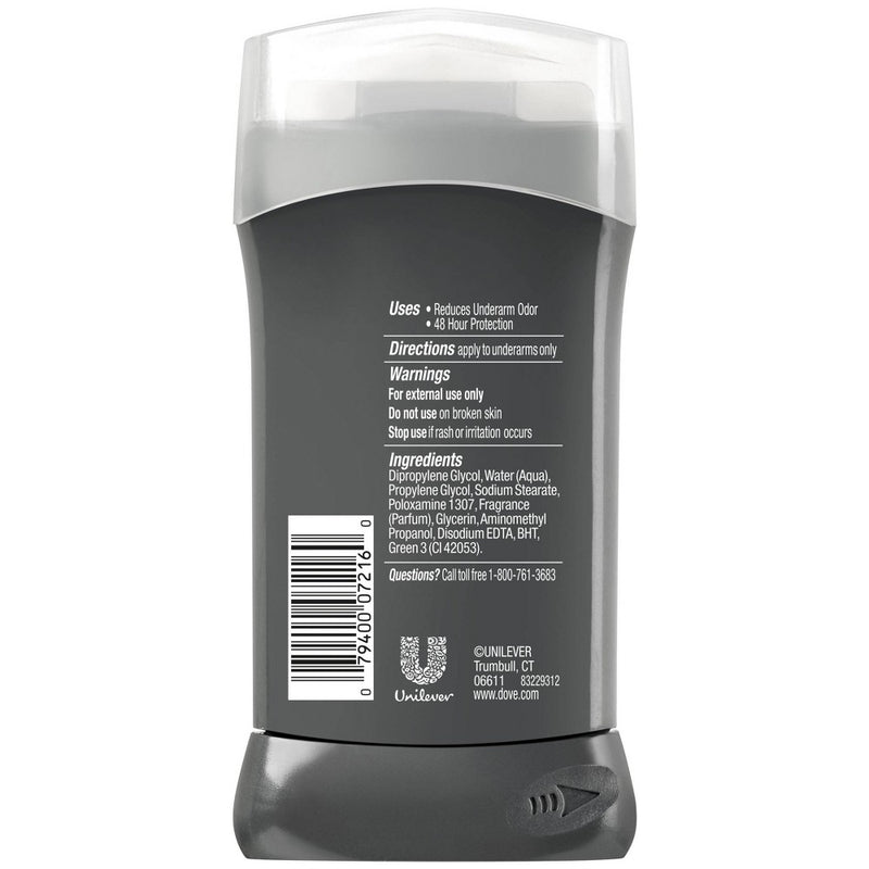 Dove Men+Care Clean Comfort 48-Hour Deodorant Stick - 3oz