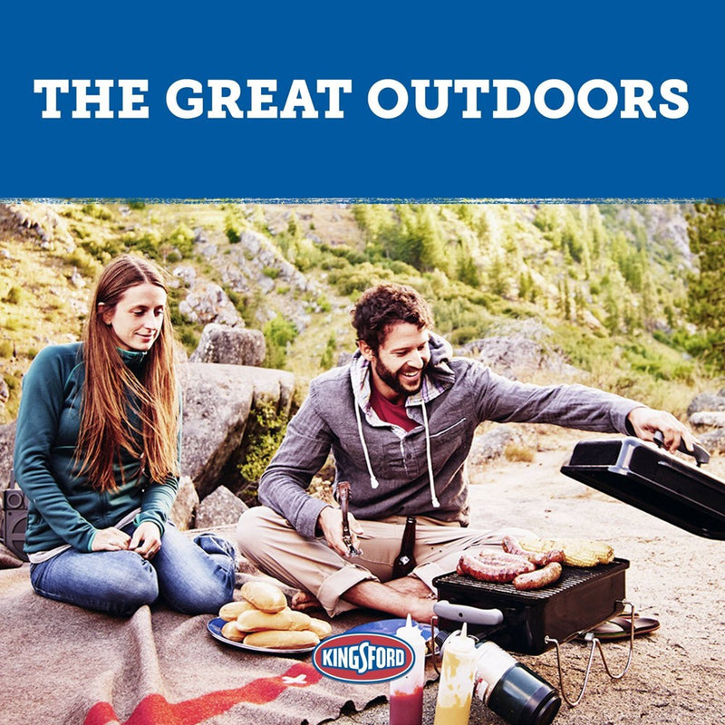 Kingsford Match Light Instant Charcoal Briquettes, BBQ Charcoal for Grilling - 8lbs