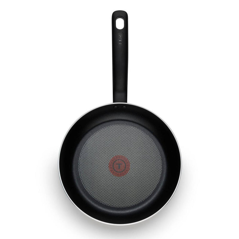 T-fal Initiatives Nonstick Dishwasher Safe Cookware, 8" & 10" Fry Pans, 2pc Set, Black