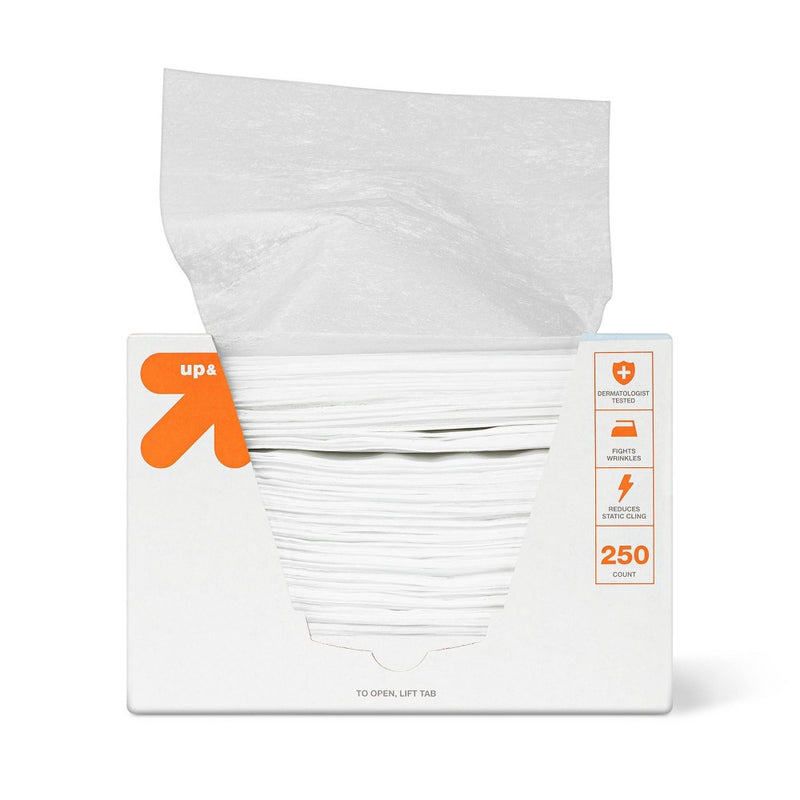 Dryer Sheets Free Clear - 250ct - up & up